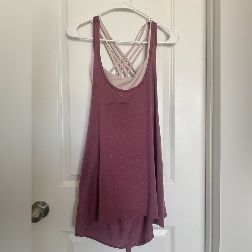 Two piece Lululemon tank & sports bra